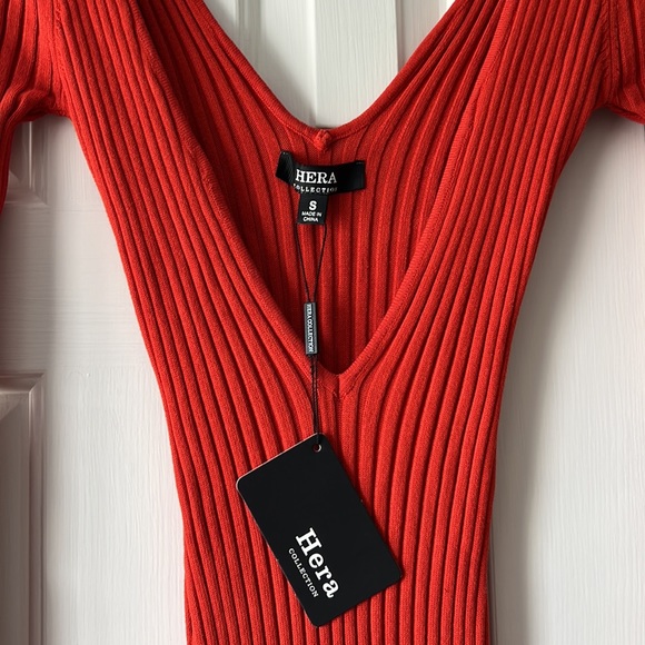 Ribbed Hera Collection Bodycon dress - Picture 2 of 3